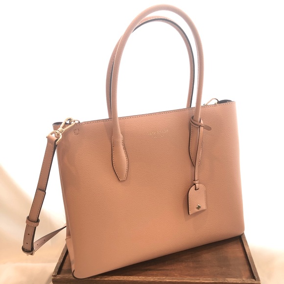 kate spade Handbags - NWT Kate Spade Medium Top Zip Eva Satchel in Roseycheeks.